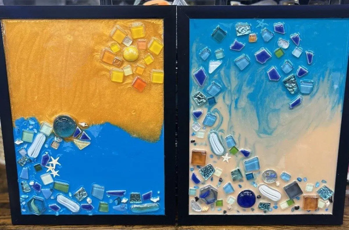 Mosaic Resin Frame
